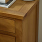 Marlborough 3 Drawer Bedside Table - Oak