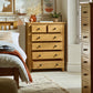 Marlborough 6 Drawer Chest (4+2) - Oak