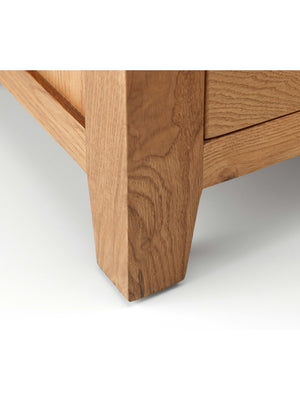 Marlborough 4 Drawer Dressing Table/Desk - Oak
