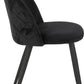Marlow Chair (Box of 4) - BLACK VELVET