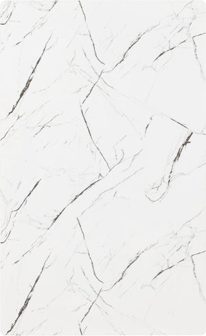 Marlow Dining Set - WHITE MARBLE/BLACK VELVET