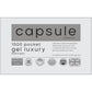 Capsule Gel Luxury 1500 Pocket Sprung Mattress with Cooling Gel - Super King