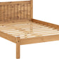 Maya 4' Bed - Distressed Waxed Pine