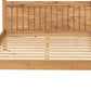 Maya 4'6" Bed - DISTRESSED WAXED PINE