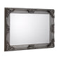 Rococo Pewter Wall Mirror