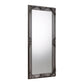 Rococo Pewter Lean-To Dress Mirror