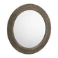 Cadence Large Round Pewter Wall Mirror