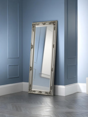 Palais Lean-To Dress Mirror Pewter