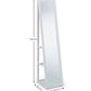 Fresco White Storage Mirror