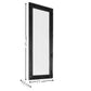 Palais Lean-To Dress Mirror Black