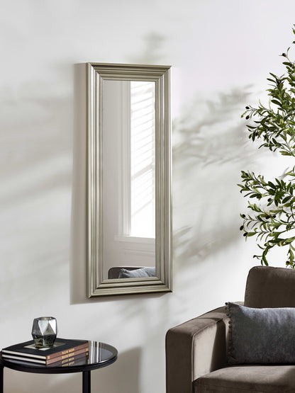 Tokyo Pewter Tall Rectangular Dressing Mirror