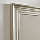 Tokyo Pewter Tall Rectangular Dressing Mirror