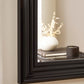 Tokyo Gloss Black Rectangular Wall Mirror