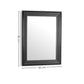 Tokyo Gloss Black Rectangular Wall Mirror