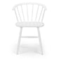 Set Of 2 Modena Dining Chairs - White