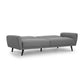 Monza Fabric Sofa Bed - Grey