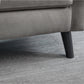 Monza Fabric Sofa Bed - Grey