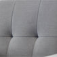 Monza Fabric Sofa Bed - Grey