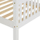 Monaco 3' Bed High Foot End - Distressed Waxed Pine
