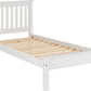 Monaco 3' Bed Low Foot End - White