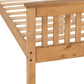 Monaco 5' Bed High Foot End - Distressed Waxed Pine