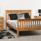 Monaco 5' Bed High Foot End - Distressed Waxed Pine