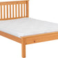 Monaco 4'6" Bed Low Foot End - ANTIQUE PINE