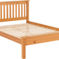 Monaco 4'6" Bed Low Foot End - Antique Pine