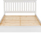 Monaco 4'6" Bed Low Foot End - WHITE