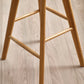 Mulu Natural Solid Oak Bar Stool