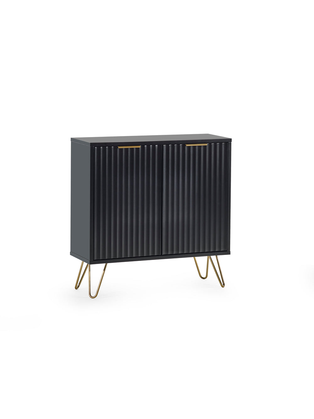 Murano Compact Sideboard - Matt Black