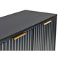 Murano Large Sideboard - Matt Black