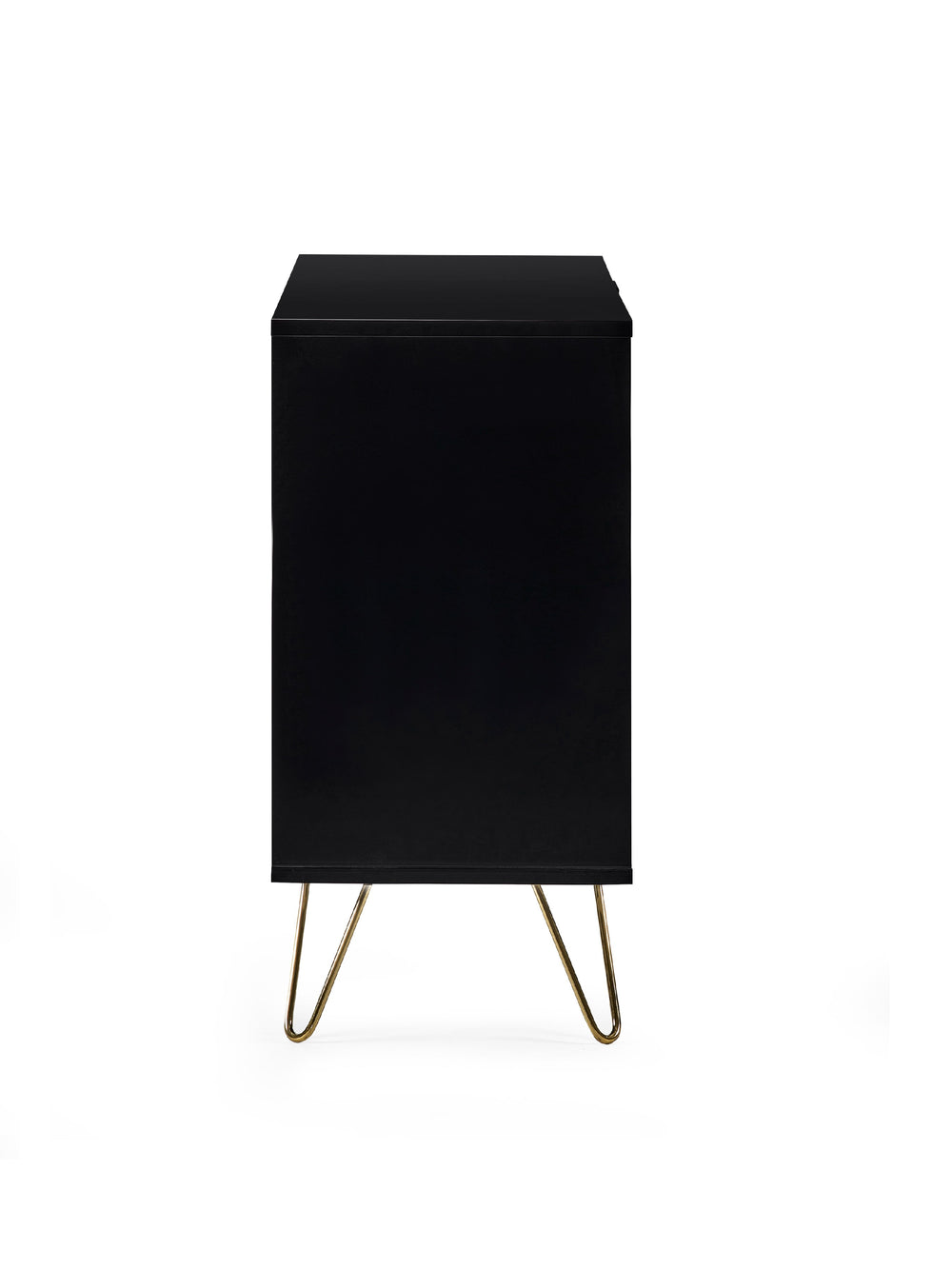 Murano Large Sideboard - Matt Black
