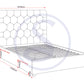 Madison 5' Bed - Grey Velvet Fabric