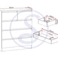Malvern 3+2 Drawer Chest - Urban Snow