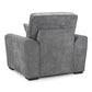 Maxwell Sofa Grey Armchair