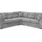 Maxwell Sofa Grey Large Corner