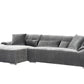 Modena Sofa Charcoal Left Hand