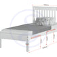 Monaco 3' Bed Low Foot End - White