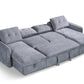 Moscow Sofabed Grey U Shape Corner