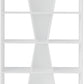 Naples Medium Bookcase - White