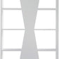 Naples Medium Bookcase - White