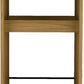 Naples Serving Cart/Side Table - Oak Effect