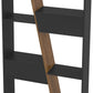Naples Tall Bookcase - Black/Pine Effect