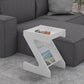 Naples Z Side Table - White
