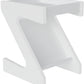Naples Z Side Table - WHITE