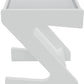 Naples Z Side Table - White