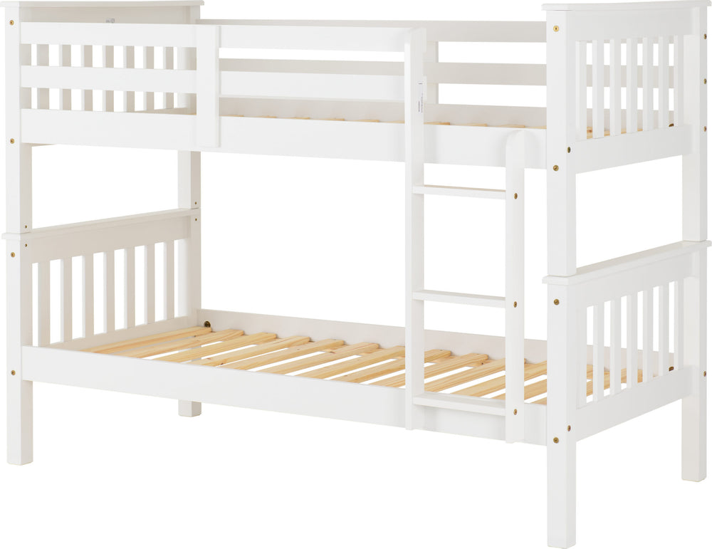 Neptune 3' Bunk Bed - WHITE