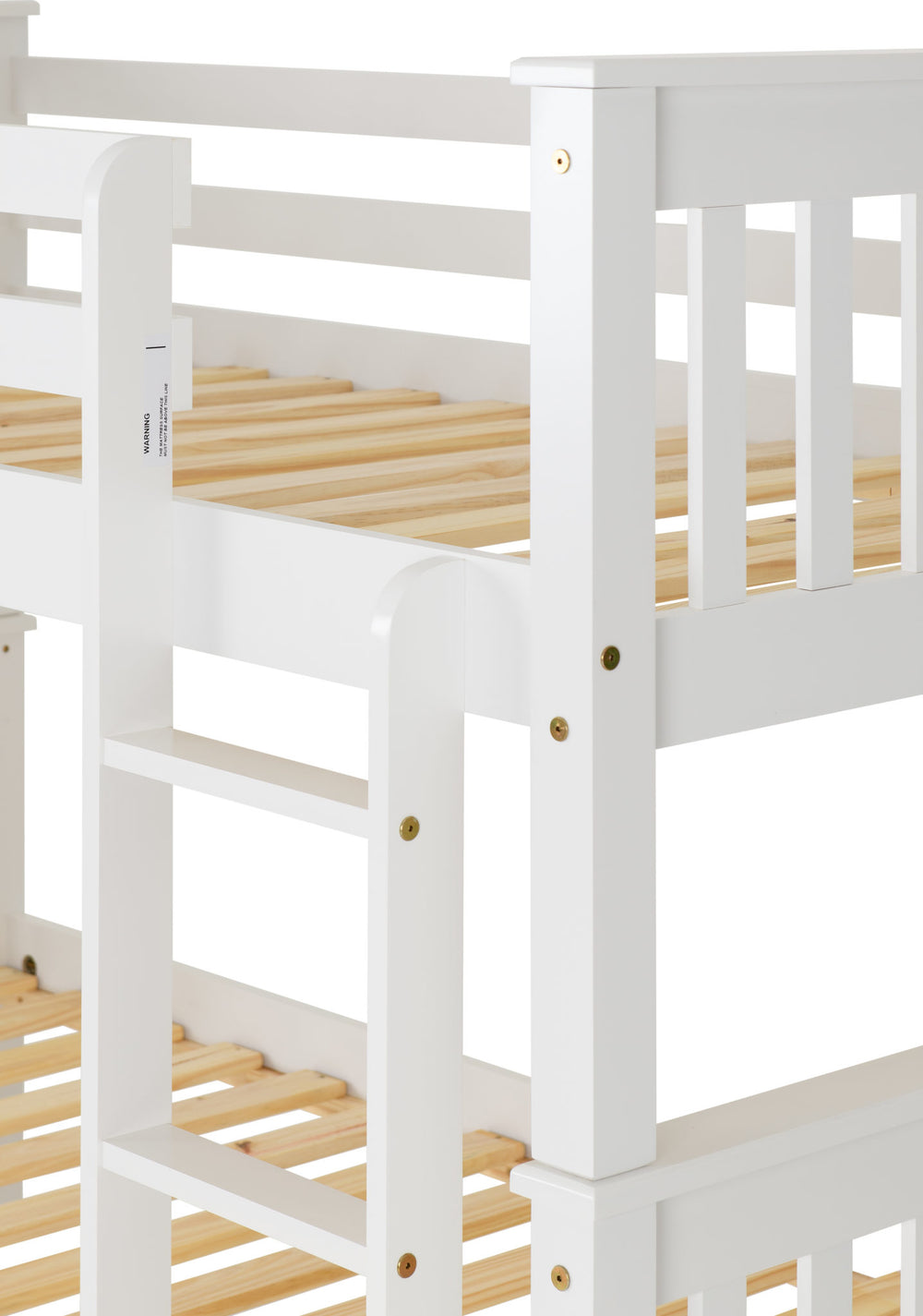 Neptune 3' Bunk Bed - WHITE