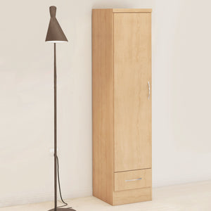 Nevada 1 Door 1 Drawer Wardrobe - SONOMA OAK EFFECT